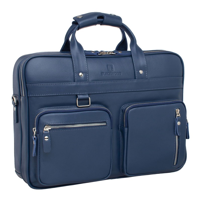 Деловая сумка Adderley Dark Blue Деловая сумка Adderley Dark Blue