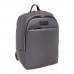 Кожаный мужской рюкзак для ноутбука Faber Grey/Black