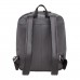 Кожаный мужской рюкзак для ноутбука Faber Grey/Black