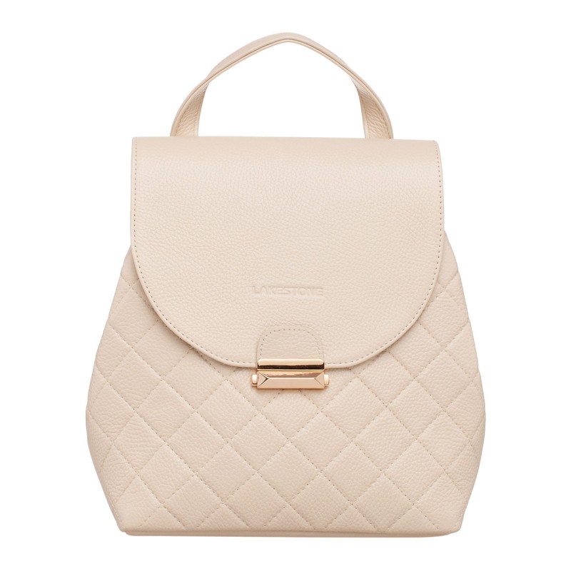 Бежевый женский рюкзак Cindy Light Beige Lakestone